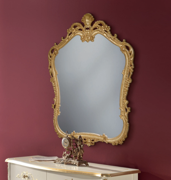 SP7560 - Framed wooden mirror by Tarocco Vaccari Group - view 3